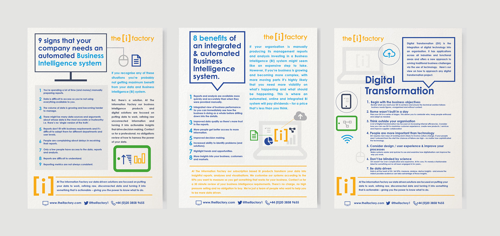 Brochure design – The iFactory