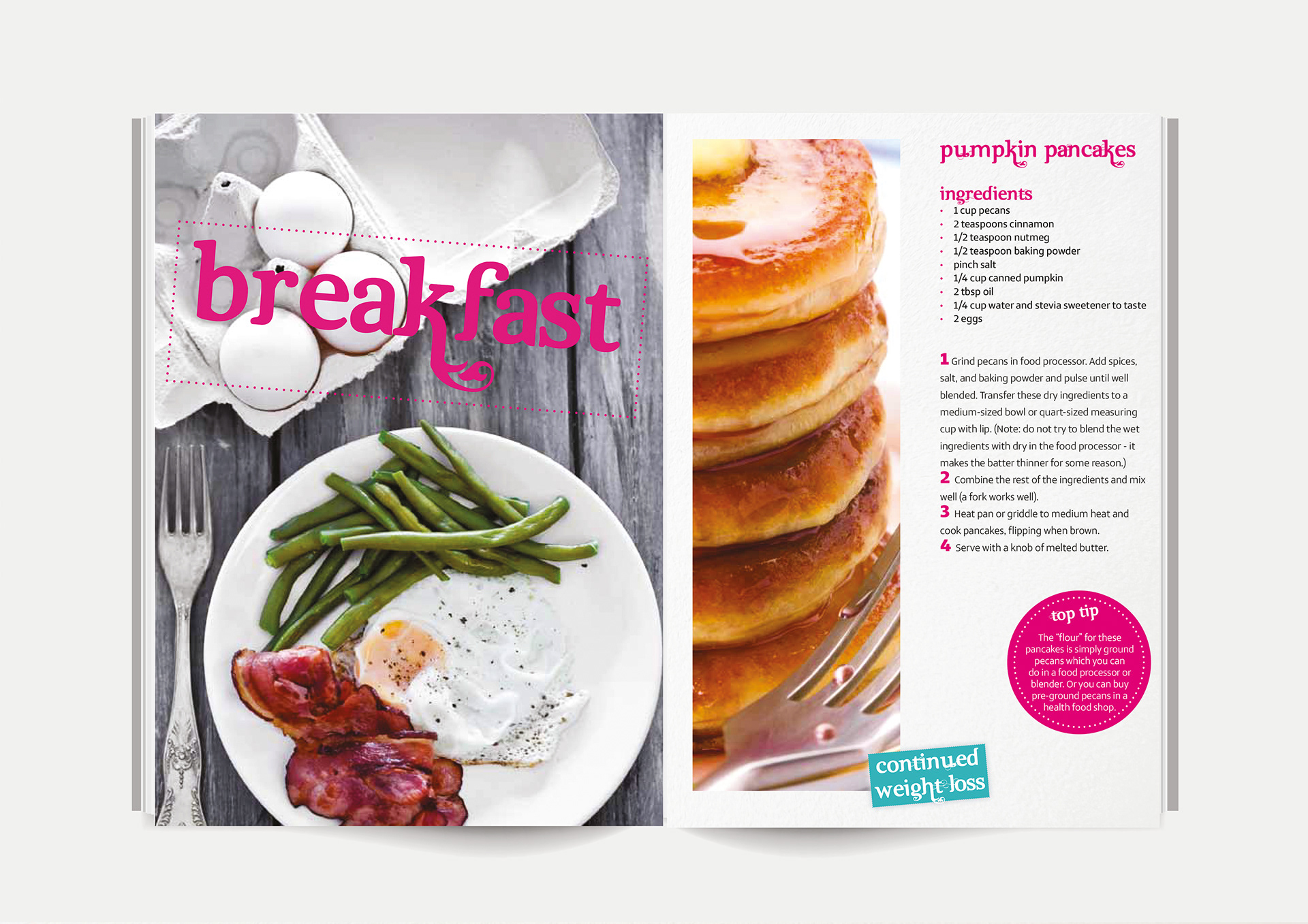 Recipe book design – Premier Lifestyle