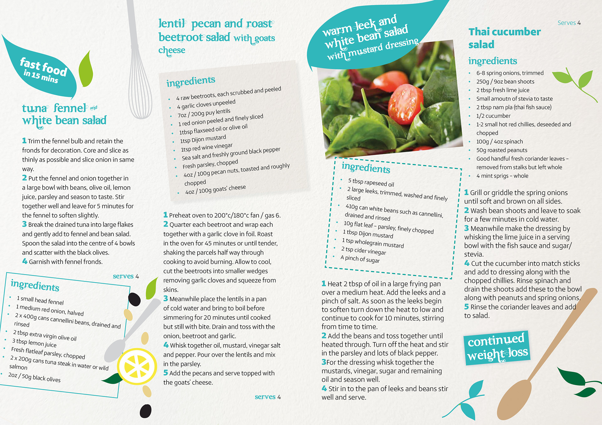 Recipe book design – Premier Lifestyle