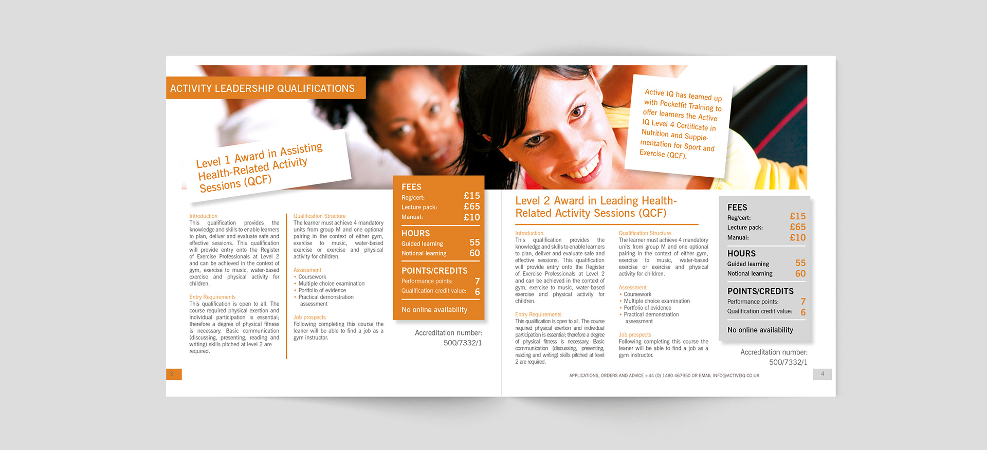 Prospectus design – Active IQ